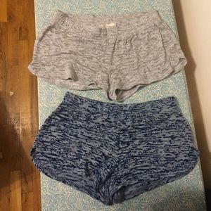 Gray and blue shorts bundle