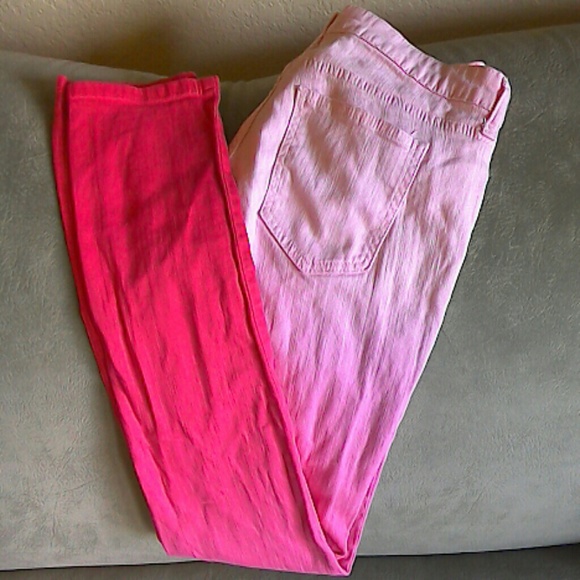 Arizona Super Skinny Size 9 Pink Jeans