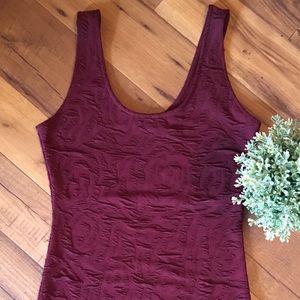 FOREVER 21 Red wine short dress