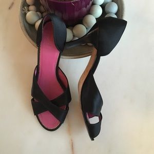 Lilly Pulitzer black heels