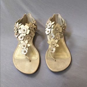 Light gold sandals from Kenneth Cole Reaction