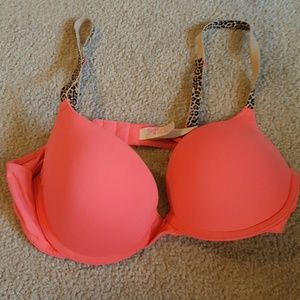 Pink bra