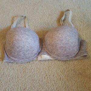 Pink bra!