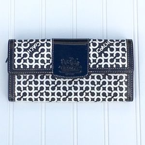 Coach-Penelope OP Art Slim Wallet / Clutch
