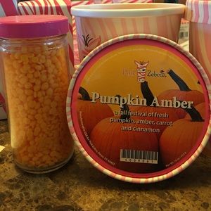 Pink Zebra Pumpkin Amber Sprinkles