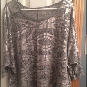 Asymmetrical tunic