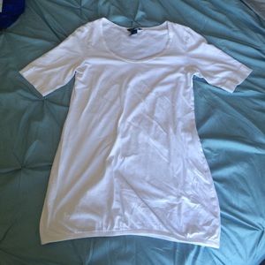 Victoria's Secret white tunic top