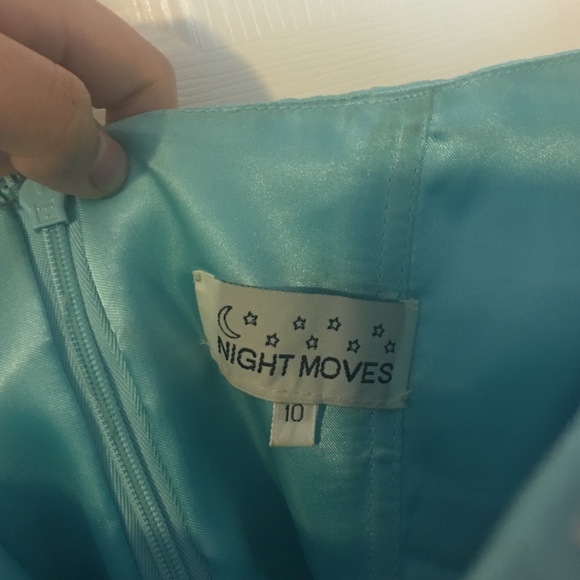 Blue prom dress - Picture 4 of 4