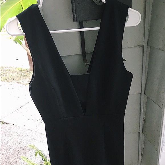 Black cocktail dress