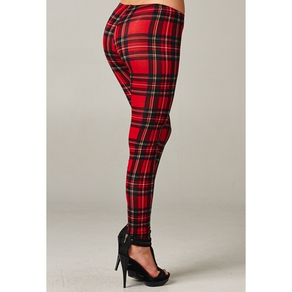 Plaid Leggings - Picture 4 of 4