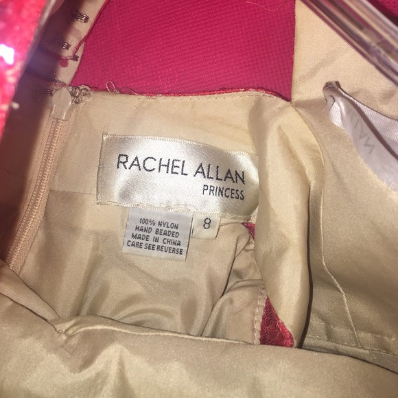 Short red prom dress - Picture 4 of 4