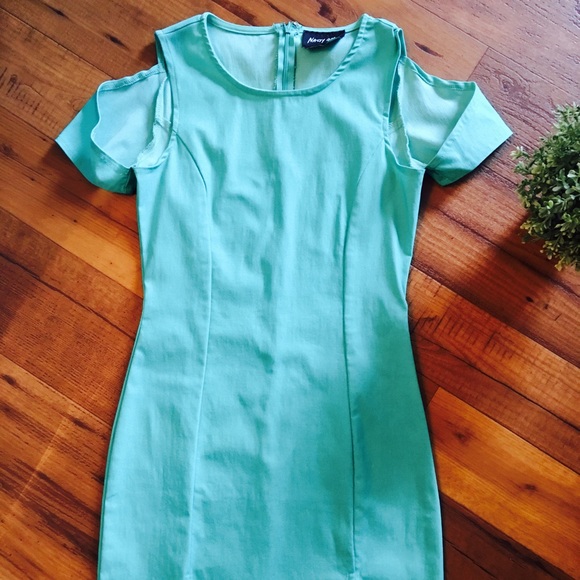 NASTY GAL Aquamarine dress