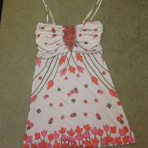 Free People floral tube top