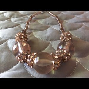 Banana Republic Pink Bubble Necklace