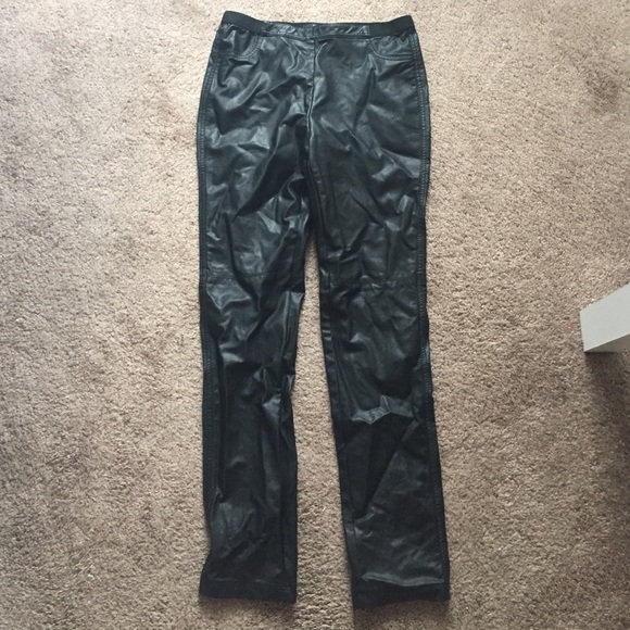 Leather pants