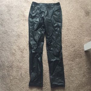 Leather pants