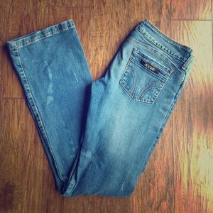 Early Serfontaine Cali Bleach Splatter Bootcut  29