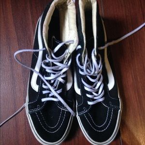 black original ski high vans