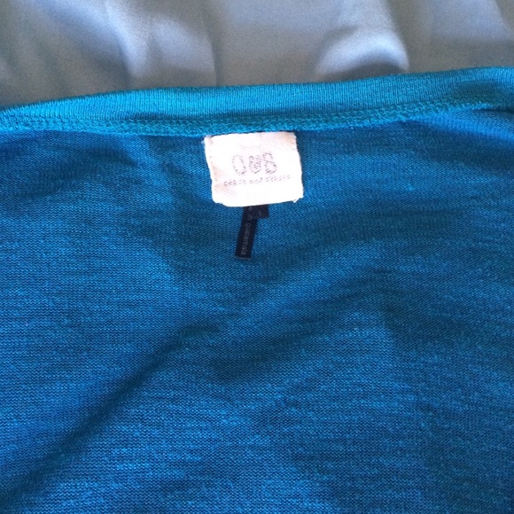 Blue log sleeve top - Picture 4 of 4