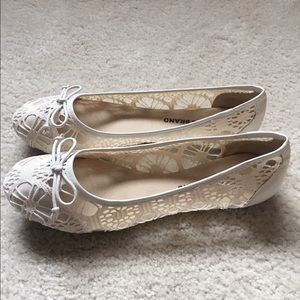 Lucky Brand Lace Bow Ellisah Flat