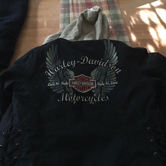 Harley Davidson 2 piece jacket set