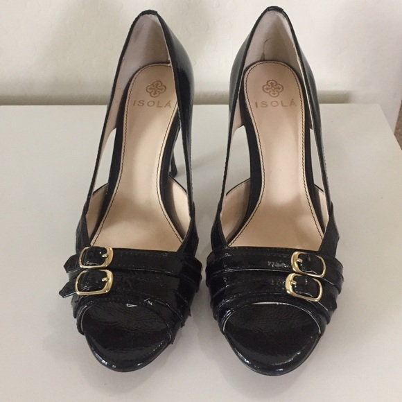 Black kittten Isolá heels