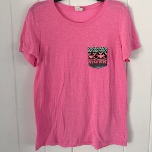 PINK Victoria's Secret Tribal Pocket Tee