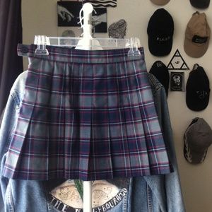 Plaid AA tennis Skirt