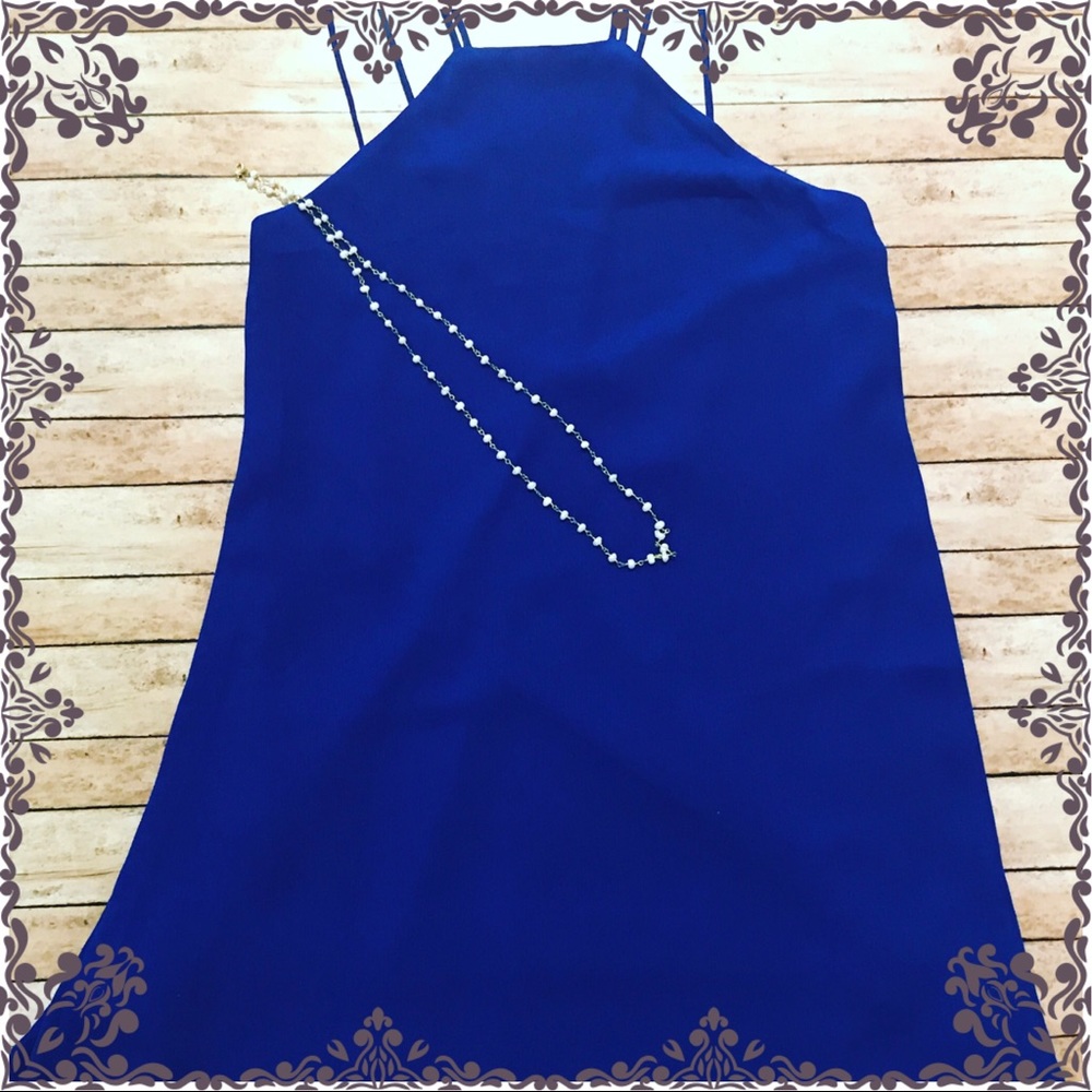 Boutique Royal Blue Dress