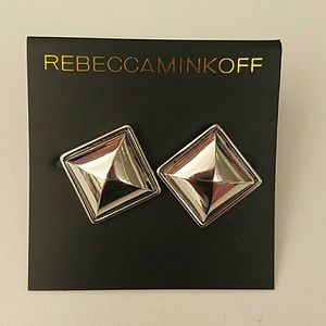 Rebecca Minkoff silver large studs