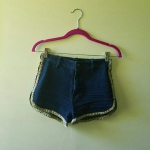 High-waisted Jean Shorts from Urban Outfitters