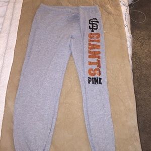 VS pink Giants sweatpants