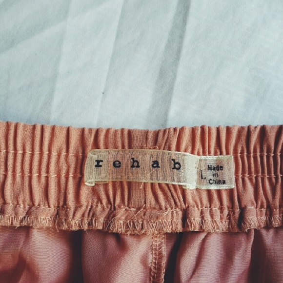 🚫SOLD🚫 ✝ Sheer Peach Shorts - Picture 2 of 4
