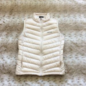 Beautiful Marmot White/Cream Vest.
