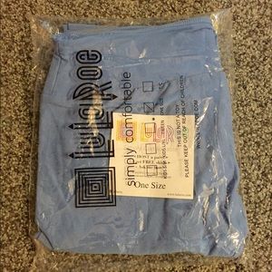 LuLaRoe OS Periwinkle Leggings - NWOT