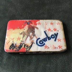 Cute old west vintage style wallet!