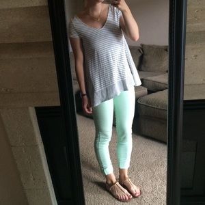 Mint Skinny Jeans
