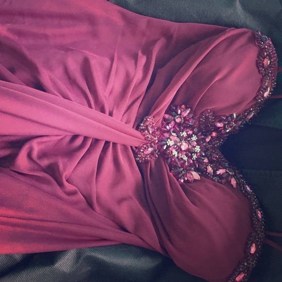 Purple dress