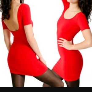 American Apparel Red Dress