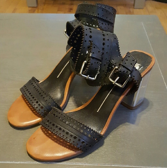 Dolce Vita Elka Cutout Block Heeled Sandal - Picture 2 of 4