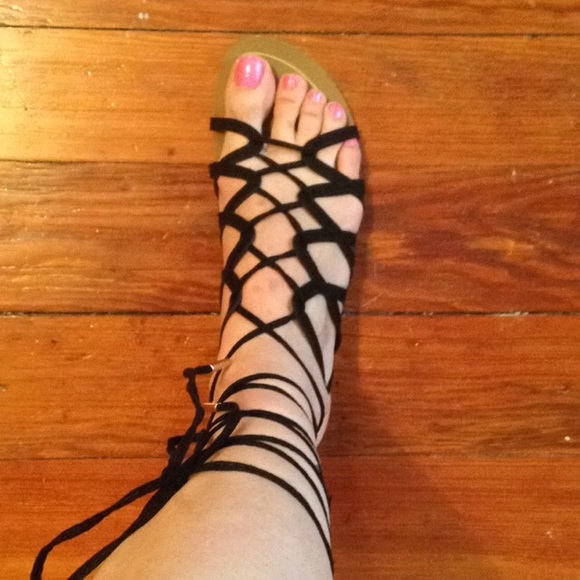 Gladiator summer Sandals with Ties