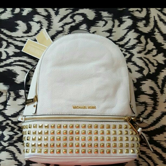 Michael Kors Handbags - Brand NWT! MICHAEL Kors Studded Rhea Backpack
