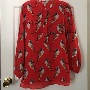 Love bird blouse