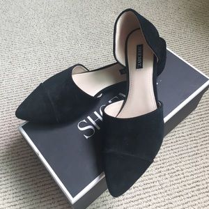 Never worn Shoe Mint Audrey Black Suede Shoes