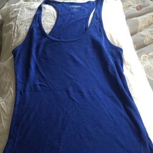 S blue tank top from Express