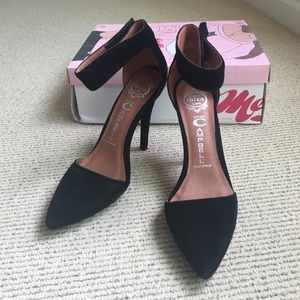 Jeffrey Campbell Black Suede Heels