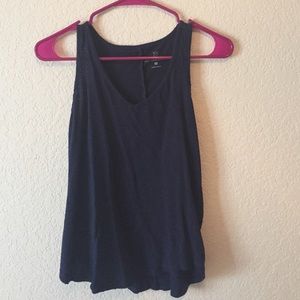 Navy blue tank top