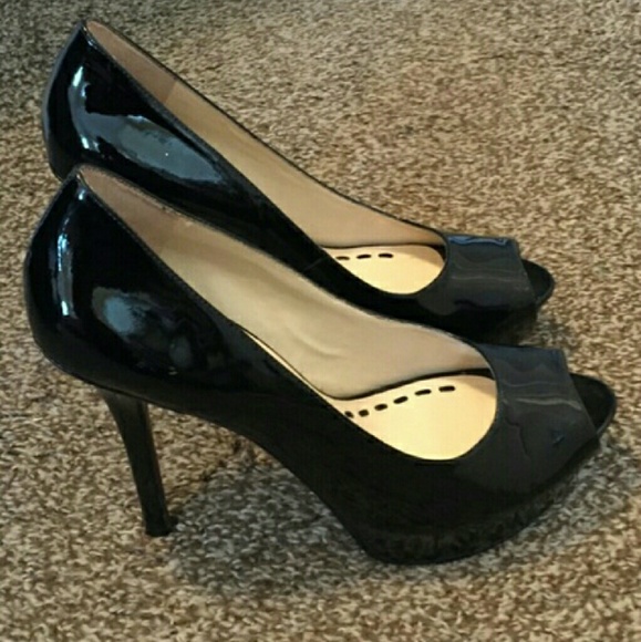 BLACK PEEP TOE