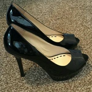 BLACK PEEP TOE