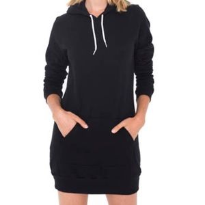 AA Black Hoodie Dress
